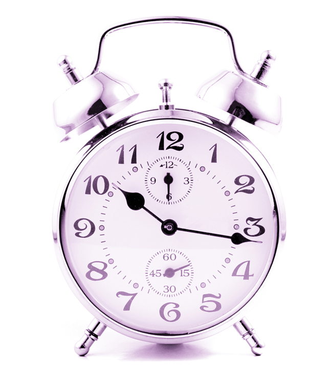 Alarm clock symbolizing the one minute reset techniques Snowden McFall teaches to help leaders stay resilient, focused, and steady under pressure.